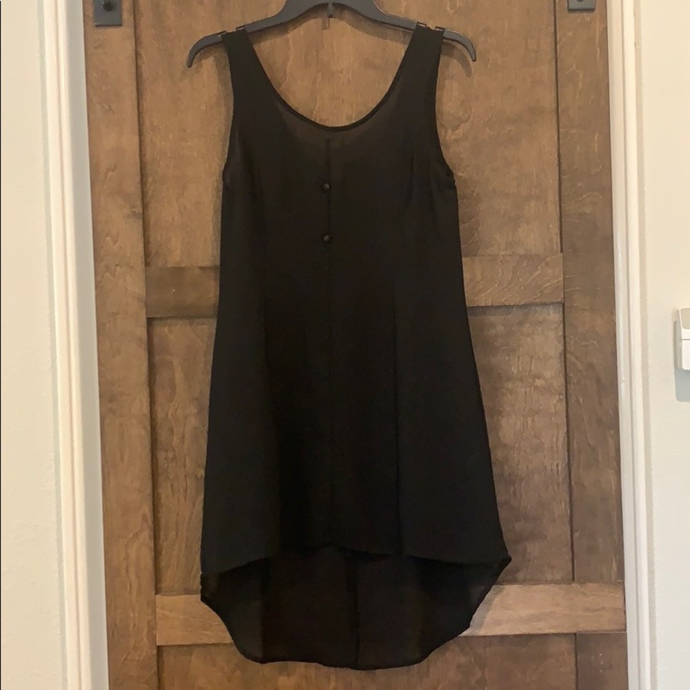 Sheer black dress
